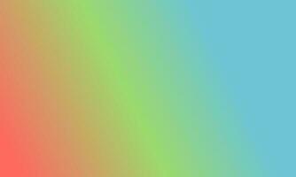 Design simple pastel red,blue and green gradient color illustration background photo