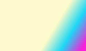 Design simple Lemonchiffon yellow,pink and blue gradient color illustration background photo