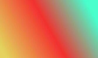 Design simple cyan,red and yellow gradient color illustration background photo