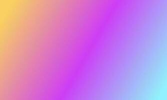 Design simple blue,purple and yellow gradient color illustration background photo
