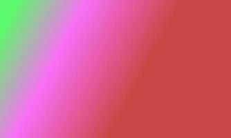Design simple pink,red and green gradient color illustration background photo