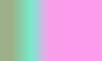 Design simple sage green,cyan and pink gradient color illustration background photo