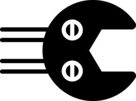 solid icon for tool vector