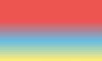 Design simple pastel yellow,blue and red gradient color illustration background photo