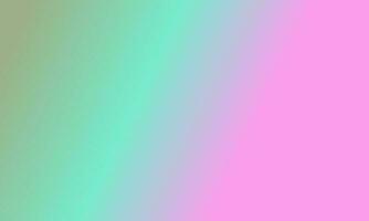 Design simple sage green,cyan and pink gradient color illustration background photo