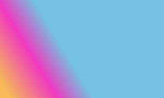 Design simple orange,blue and pink gradient color illustration background photo