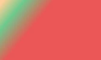 Design simple peach,green and red gradient color illustration background photo