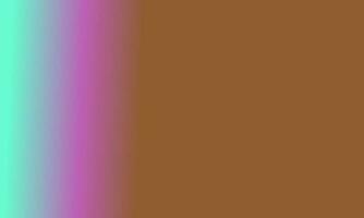 diseño sencillo cian, marrón y rosado degradado color ilustración antecedentes foto