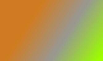 Design simple highlighter green,orange and grey gradient color illustration background photo