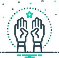 mix icon for involve vector