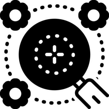 solid icon for generalities vector