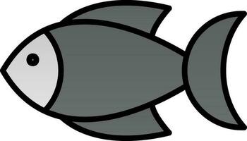 Fish Vector Icon Design