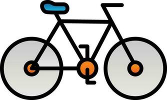 diseño de icono de vector de bicicleta