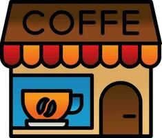 Coffee shop Vector Icon Design