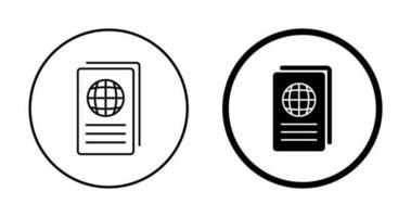 icono de vector de informe global