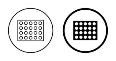 Colored Palette Vector Icon