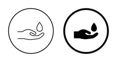 Hands Airdrop Vector Icon