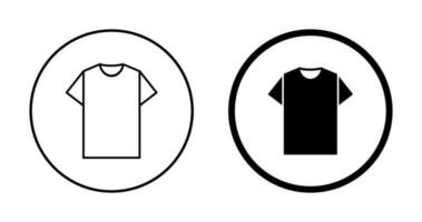 Plain T Shirt Vector Icon