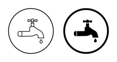 Water Tap Vector Icon