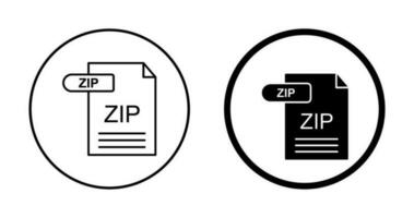 ZIP Vector Icon