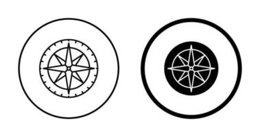 Compass Vector Icon