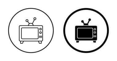 icono de vector de television