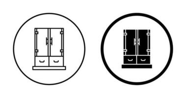 Cabinet Drawer Vector Icon