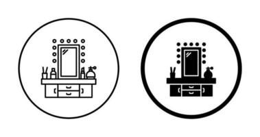 Dressing Table Vector Icon