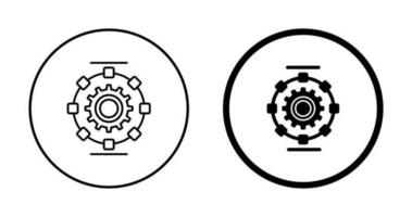 Automated Process Vector Icon