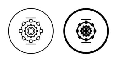 Automated Process Vector Icon