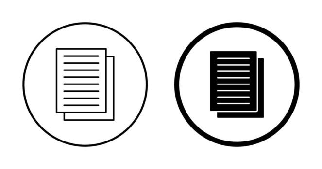 Document Vector Icon