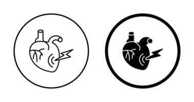 Heart Attack Vector Icon