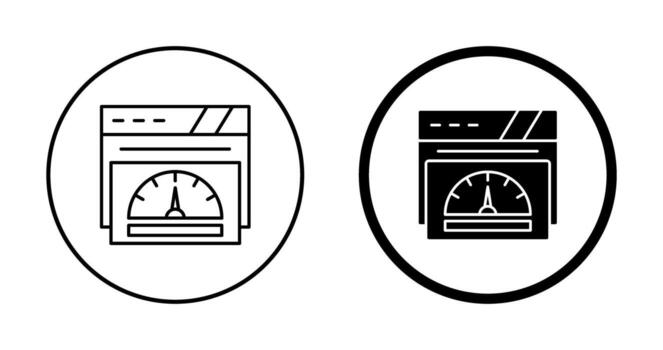 Speedometer Vector Icon