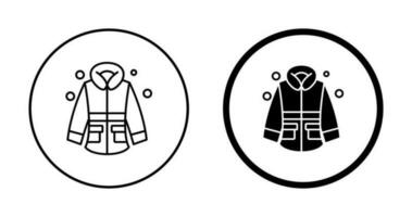 Winter Jacket Vector Icon