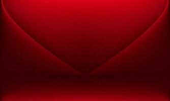 red 3d background abstract with Gradient in empty room studio, suitable for product shooting vector