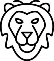 Lion Vector Icon Design