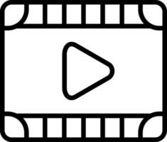 Video Vector Icon Design