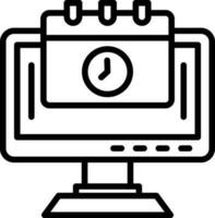 Schedule Vector Icon Design