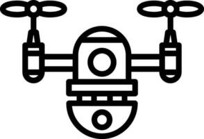 Drone Vector Icon Design