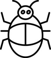 Bug Vector Icon Design