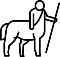 Centaur Vector Icon Design