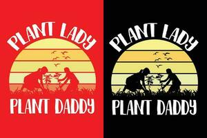 Gardening t shirt design vector