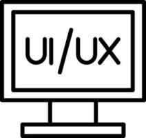 ui vector icono diseño