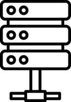 Server Vector Icon Design