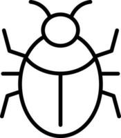 Bug Vector Icon Design