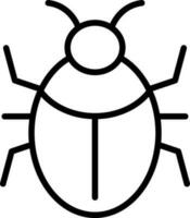 Bug Vector Icon Design