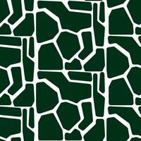 A pattern of abstract figures in the form of a mosaic for stones. Stone pattern, white-green surface, structural pattern, graphic brick, Steinmaster, geometric shell. Printing on textiles and paper vector