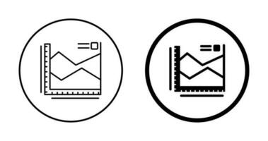 Spline Chart Vector Icon