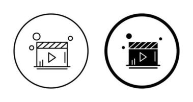 Video Player Vector Icon