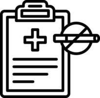 Medical report Vector Icon Design